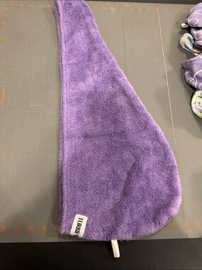 Turbie Twist Purple Hair Towel Turban